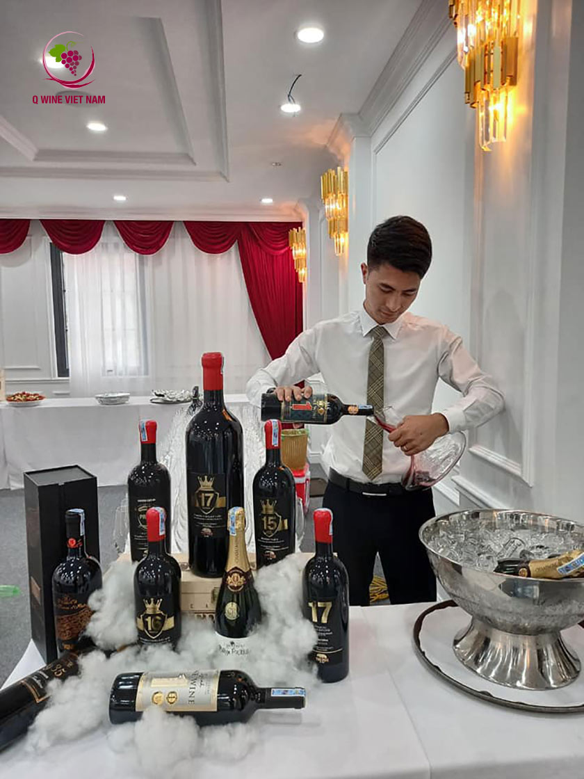 loại vang nào cần được thở