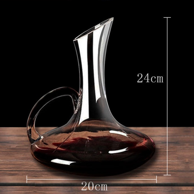 Bình decanter rượu đứng cầm tay