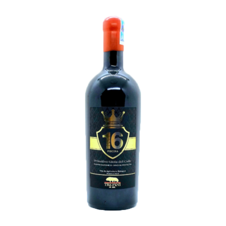 Trepini 16% Piscina Primitivo Gioia Del Colle Doc0.75L