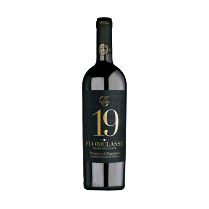 Fuoriclasse Primitivo Di Manduria Doc  19% - Erario